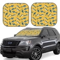 thumbnail image 1 of Vsdgher Shark Print Print Car Windshield Sun Shade, Reflective Sunshade Window Sunshade Sun Visor Protector Fit for Cars,Trucks,SUVs-Small, 1 of 6
