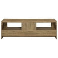 thumbnail image 5 of Pemberly Row 2-drawer Farmhouse Engineered Wood 59" TV Stand Brown, 5 of 9