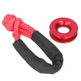 thumbnail image 1 of Recovery Ring Set, Rustproof Lightweight Safe Synthetic Soft Shackle Rope Firm Convenient  For Truck For ATV For Car, 1 of 8