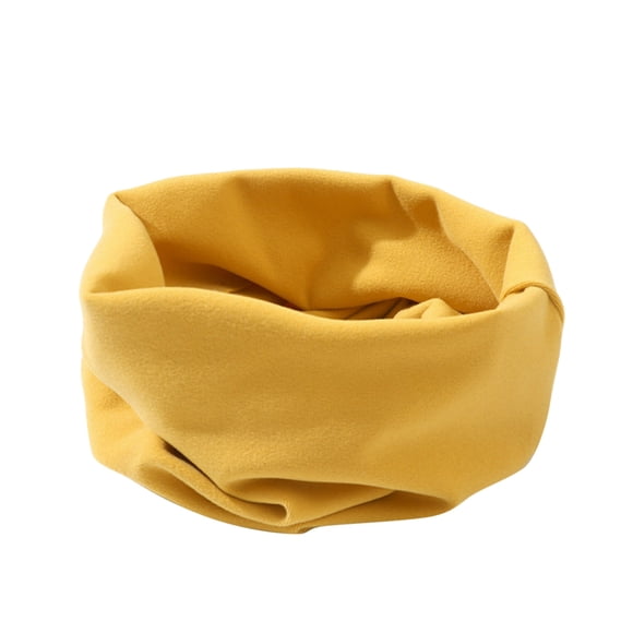 Kids Scarves Warm Soft Riding Neck Bib Set for Boys Girls Children Winter Autumn Solid Color Comfortable