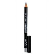 4 Pack - NYX Professional Makeup Slim Eye Pencil, Silver 0.04 oz