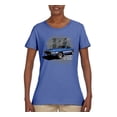 thumbnail image 2 of Wild Bobby Ford Shelby GT500 Vintage Mustang Women Graphic Tee, 2 of 6