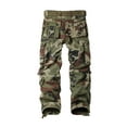 thumbnail image 2 of TRGPSG Men's Fleece Lined Hiking Pants Outdoor Cargo Pants Casual Work Ski Pants with 8 Pockets(No Belt),C29 Camo 38x32, 2 of 6