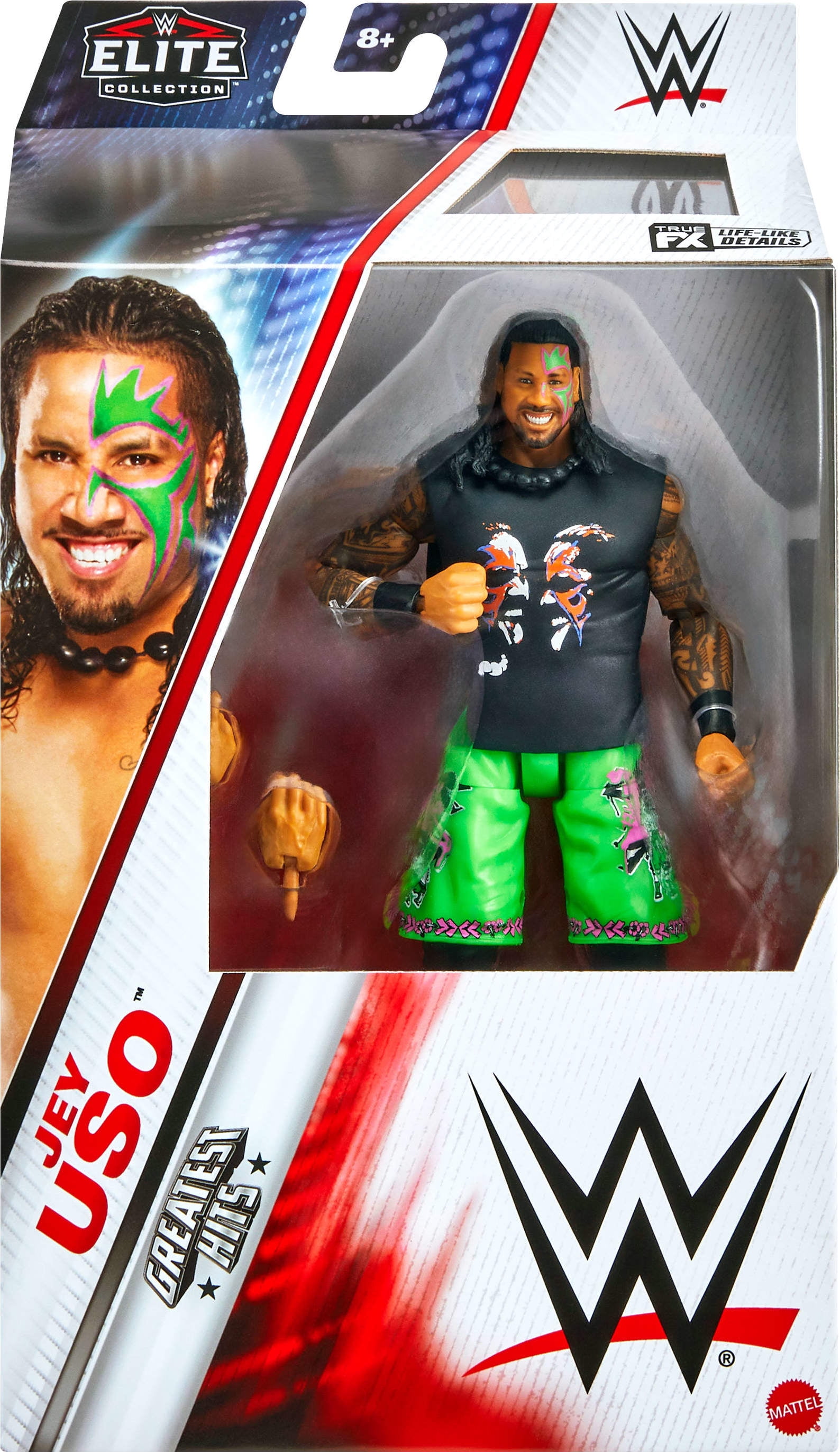 WWE-Figurine Articulée Élite à collectionner Jey Uso