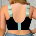 thumbnail image 6 of YanHoo Plus Size Bras for Women No Underwire Wireless Push Up Bra Full Coverage Supportive Seamless Bralettes Comfort Adjustable Everyday Bra, 6 of 7