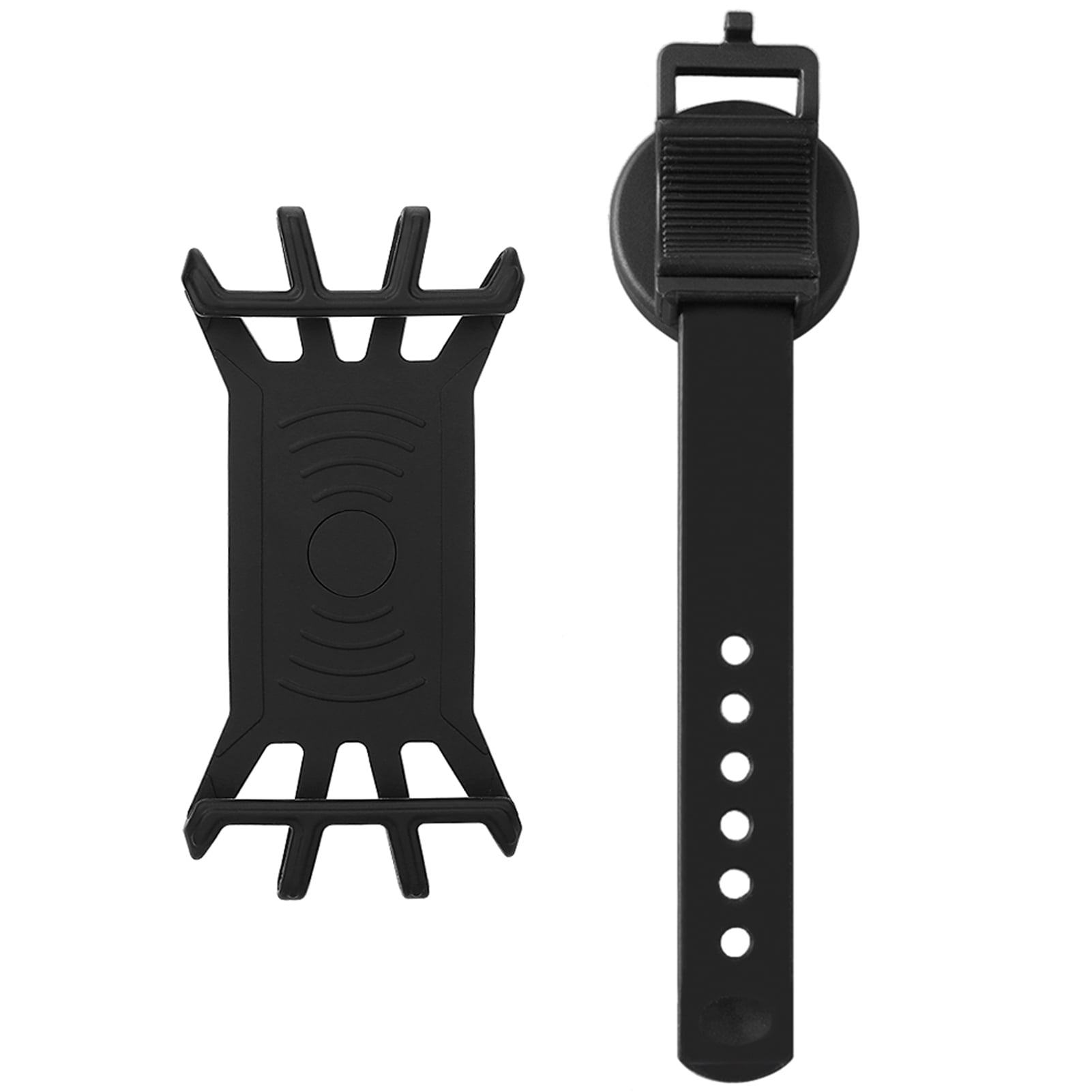Support De Compteur Vélo Pour Guidon – Rotation 360°, Résine/caoutchouc, Fixe Phare Et Radar