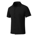thumbnail image 4 of Bcfgryg Summer Man's Refreshing Casual Fashion Short Sleeve Shirt Men's Slim Fit Dress Shirts, 4 of 4