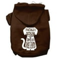 thumbnail image 6 of Pet Dog  Cat Hoodie Screen Printed, "I'm Actually A Person Trapped In A Dog's Body", 6 of 11