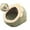 Green, variant on Semi-Closed Cat House Dog Bed with Removable Washable Mat, Fleece Pet Kennel for Winter, 45x40x35cm