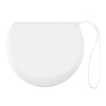 thumbnail image 1 of Convenient Unisex Semicircle Anti Pollution Mouth Mask Cover Case Face Mask Storage Bag Storage Box Face Covering WHITE, 1 of 1