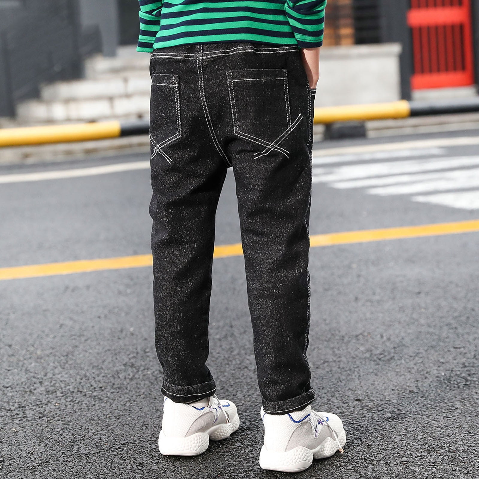 パンツ YANUKxanuans BOYS STRAIGHT DENIM 9f00bda0-e957-43a0-8845-