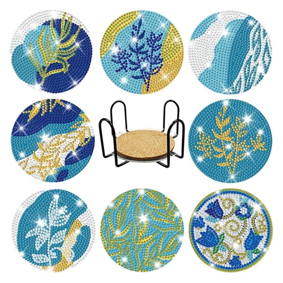 Arts & Crafts Jouet DIY pour Adultes Peinture Art avec Support et Kit de Peinture Étincelant pour Débutants en Artisanat Moderne