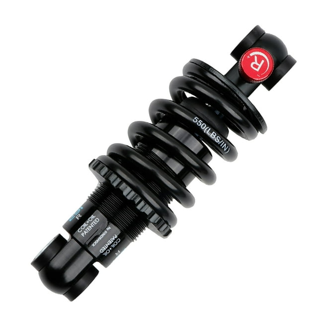 Spring Rear Shock Absorber avec 2 Réglages du Système pour Vélo de Descente VTT Trottinette Électrique