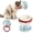 Plastic-A, variant on Wall Mounted Cat Bowl, 2-in-1 Elevated Feeder, Adjustable Height,Plastic-A | 2-in-1 cat food station and feeding shelf, wall or floor, anti-tip, removable dishwasher safe bowl for indoor cats