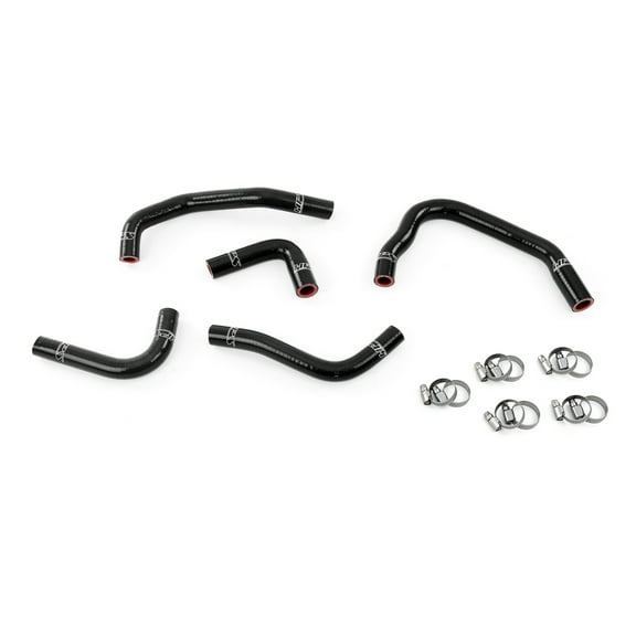 HPS Black Heater Hose For 2012-2017 Wrangler JK & Unlimited 3.6L V6 LHD