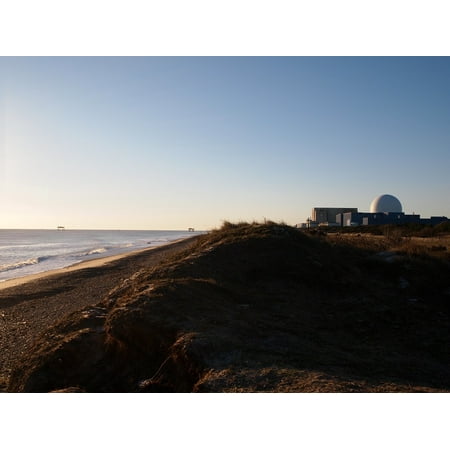 Nuclear Ruby - LAMINATED POSTER Power Morning Suffolk Beach Nuclear Poster Print 24 x 36