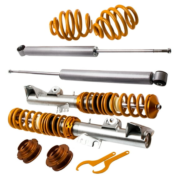 Maxpeedingrods Adjustable Suspension Coilover Kit fit BMW E36 Cabrio / Coupe Coilover Shock kit Fits select: 1999 BMW 323 IC, 1996-1997 BMW 328 I AUTOMATIC
