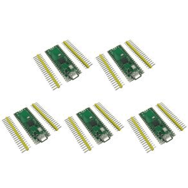 Placa Oficial Raspberry Pi Pico RP2040 Microcomputadoras Consumo (TIPO C) Verde