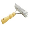 thumbnail image 1 of Dog Brush for Long Hair Stainless Steel Grooming Rake Comb for Large Dogs & Pets, Tangle Remover, 1 of 5