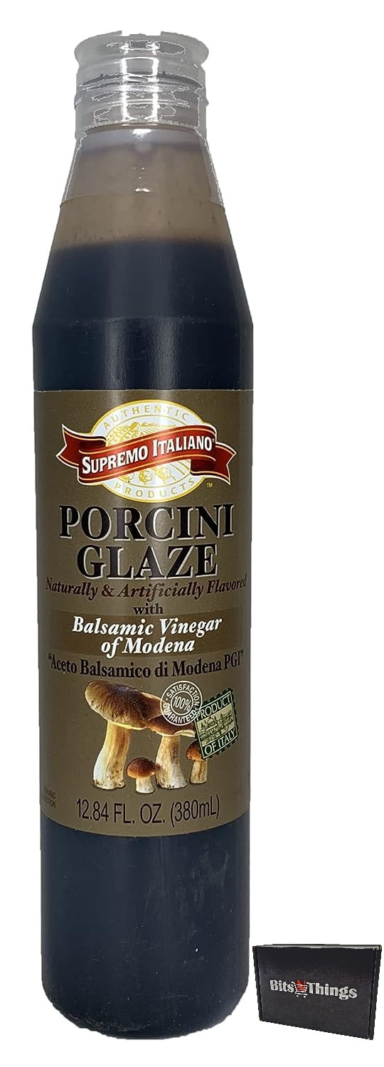 Supremo Italiano Porcini Glaze with Balsamic Vinegar of Modena 12.84 oz