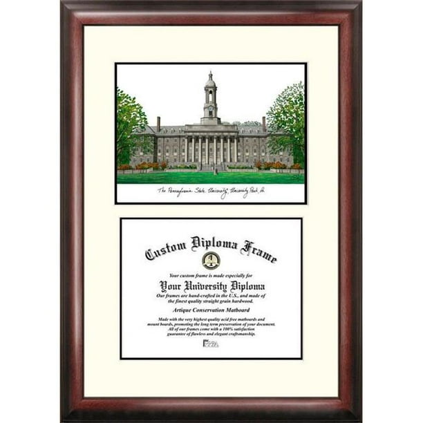 Penn State University 8.5" x 11" Scholar Diploma Frame