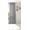 Silver, variant on Gorgeous Home Linen 1 Panel Myra Silver Semi-Sheer Faux Silk Antique Grommets Window Curtain 108in Extra Long
