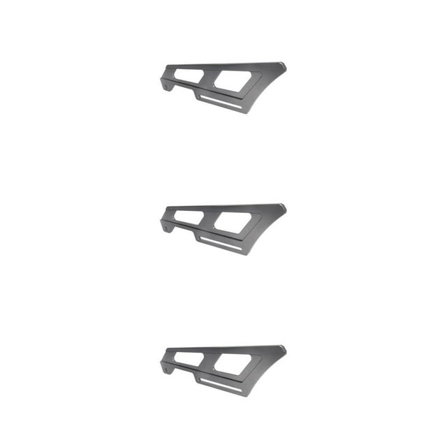 mmirethe Rear Chain Guard Side for KLX140L 230L DRZ400 KLX140G Gray 9.8x3.94 Inch 3Set