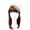 Ivory, variant on Elegant 2-Way Flower Veil & Feather Fascinator with Clip & Headband