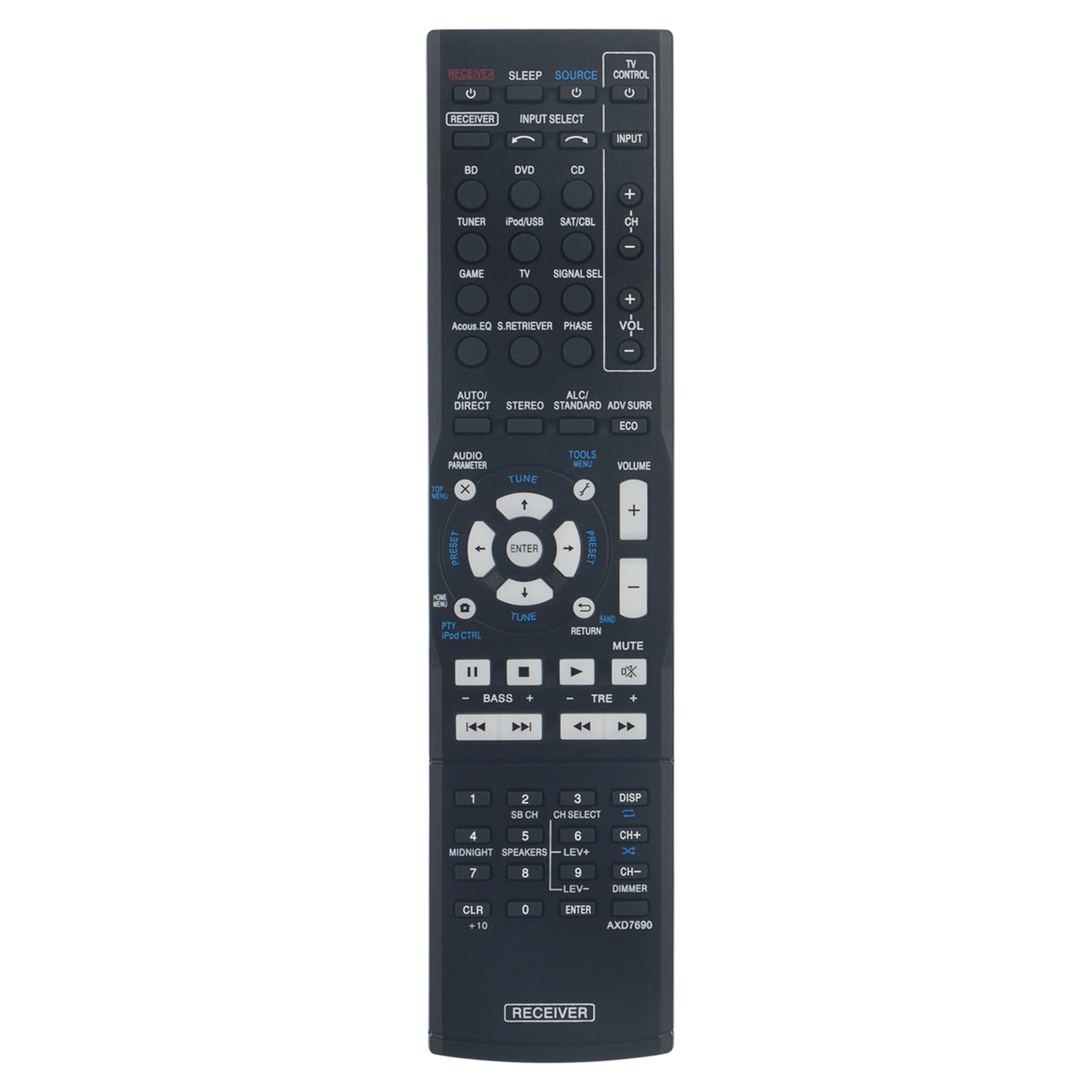New AXD7739 Replace Remote Control fit for Pioneer AV Receiver VSX