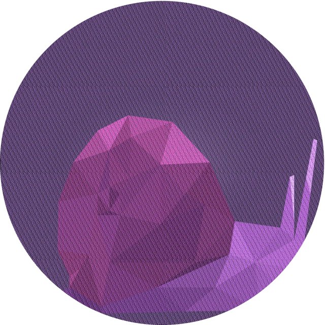 Ahgly Company Tapis Rond Lavable en Machine Intérieur Transitionnel Magenta Foncé Violet, 7 Pieds Rond
