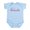 Sky Blue, variant on CafePress - Cubanita Infant Bodysuit - Baby Light Bodysuit, Size Newborn - 24 Months