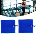thumbnail image 4 of 2 toallas absorbentes de sudor, de secado rápido, de microfibra, para yoga, fitness, entrenamiento, correr, gimnasio azul zafiro, 4 of 5