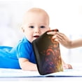 thumbnail image 5 of 5 PCS Music Explode Note Baby Muslin Washcloths, Unique Soft Absorbent Face Towel Burp Cloths Cotton Bath Wipes Infant Wash Cloth for Newborn Boys Girls, 5 of 7