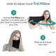 thumbnail image 2 of Travel Pillow Nap Neck Pillow Neck Pillow Neck Support Red,hw-hhny, 2 of 5