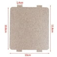 thumbnail image 5 of 5 uds 11,8 cm * 10 cm piezas de repuesto placas de Mica hornos microondas hojas Hfmqv, 5 of 5