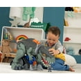 thumbnail image 4 of Imaginext Jurassic World Dominion Mega Stomp & Rumble Giga Dinosaur Toy with Lights & Sounds, 4 of 6