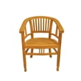 thumbnail image 3 of Anderson Teak Captain Contemporary Teak Armchair in Natural Finish, 3 of 4