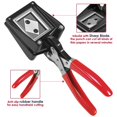 thumbnail image 3 of MesaSe Passport Photo Cutter Portable Handheld Photo Cutter Metal Picture Trimmer Portable Picture Cutting Tool Precise Cutting 4.5×3.5cm Size for Licenses ID Cards, 3 of 11
