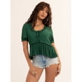 thumbnail image 2 of Jessica Simpson Women's Nina Ruffle Top, Sizes XS-XL, 2 of 7