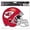 5" x 6", variant on NFL CHOOSE YOUR TEAM HELMET ULTRA DECAL 5"X6" CLEAR WINDOW FILM STATIC CLING