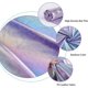 thumbnail image 4 of Tela iridiscente brillante de 53,94 pulgadas para costura, manualidades, tela holográfica, para disfraces, espectáculos, ropa, patchwork, costura y arte., 4 of 9