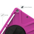 thumbnail image 4 of KIQ iPad 8th 7th Generation Case 10.2 inch 2019/2020, Shockproof Rugged Military Grade Case for Apple iPad 10.2 7th/8th Gen [Hot Pink], 4 of 12