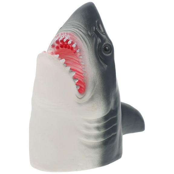 HOMEMAXS Shark Hand Puppet for Kids Made of Great for Storytelling and Play 8 5 inches