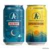 Craft Non-Alcoholic Beer - 6-Pack All Out And 6-Pack Upside Dawn - Low-Calorie, Award Winning - All Natural Ingredients For A Great Tasting Drink - 12 Fl Oz Cans