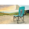 thumbnail image 5 of Camping Directors Chair with Side Table,Oversized Portable Folding Chair , Heavy Duty Lawn Chair with Pocket for Camping Fishing,Trip,Concert Outdoor Foldable Camp Chairs,Lawn Blue, 5 of 7