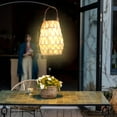 thumbnail image 1 of Discount Qaailabf LED Lamps Rattan Hand-Woven Lanterns Woven Lanterns Solar Outdoor Patio Lights, 1 of 9