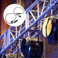 thumbnail image 3 of UPGRATOR 2Pcs Dj Stage Lighting Cord Black Iron For Stage Setups And Touring Performances, 3 of 8