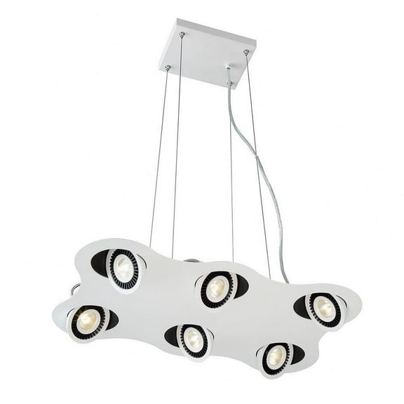 22 inch 30W 6 Led Pendant Bailey Street Home 79-Bel-2041250