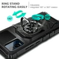 thumbnail image 2 of For Blu View Speed 5G B1550VL Robotic Ring Kickstand Phone Case - Black, 2 of 5