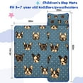 thumbnail image 5 of French Bulldogs Blue Toddler Nap Mats for Kids Preschool,Sleeping Mat Bag or Kids,Toddler Sleeping Bag,Toddler Nap Mat or Daycare, 5 of 6